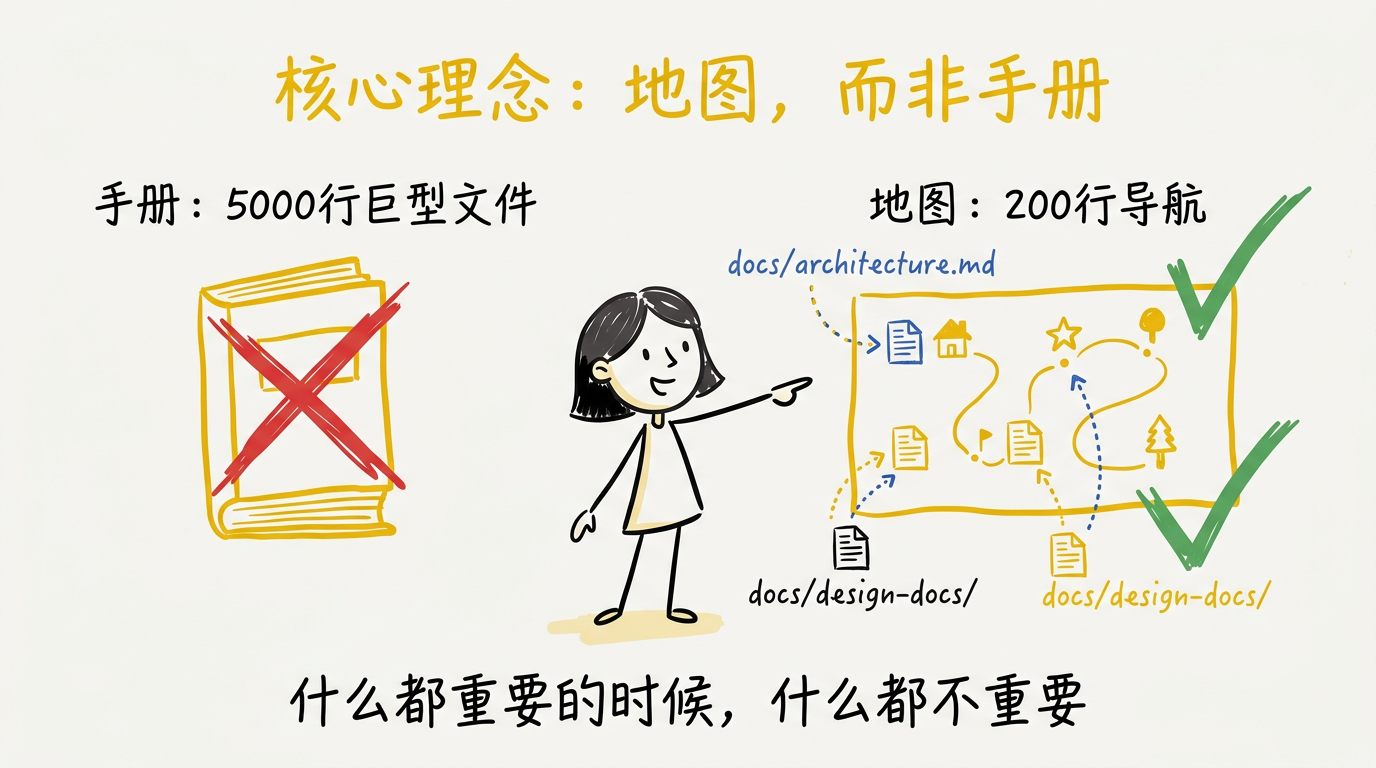 地图，而非手册